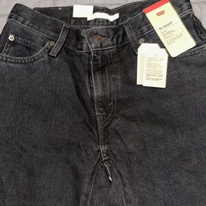 Levi's Black Relaxed Jeans Classic Fit